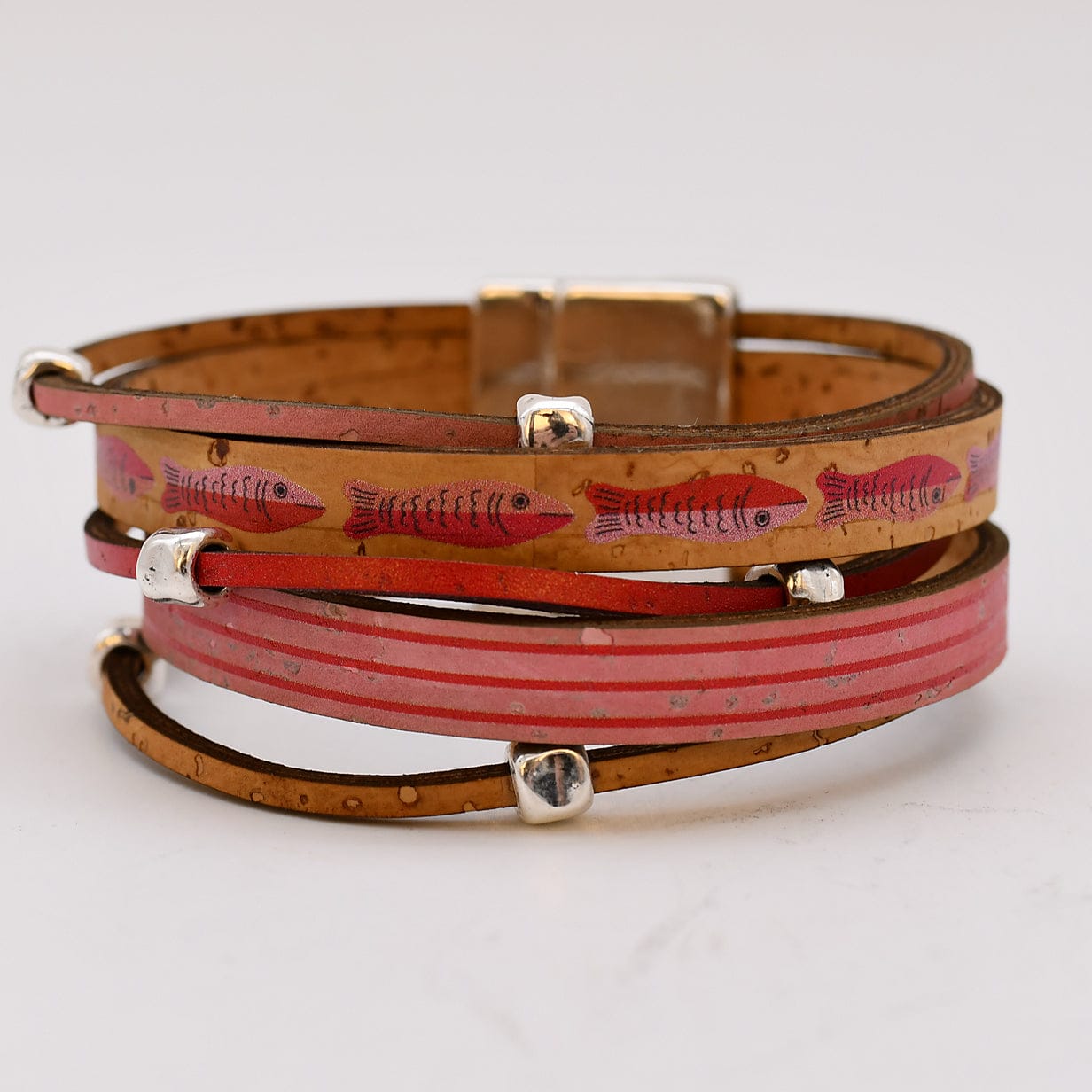 Cork Cuff Bracelet