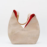 Cork Shoulder Bag - White