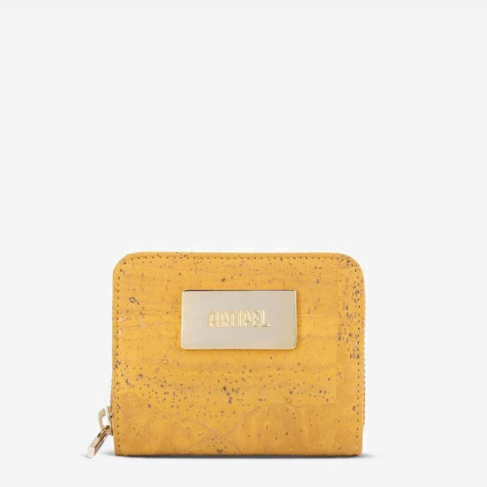 Cork wallet I Deep Yellow - Luisa Paixao | USA