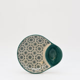 Coupe à olives en céramique "Padrão" - Vert