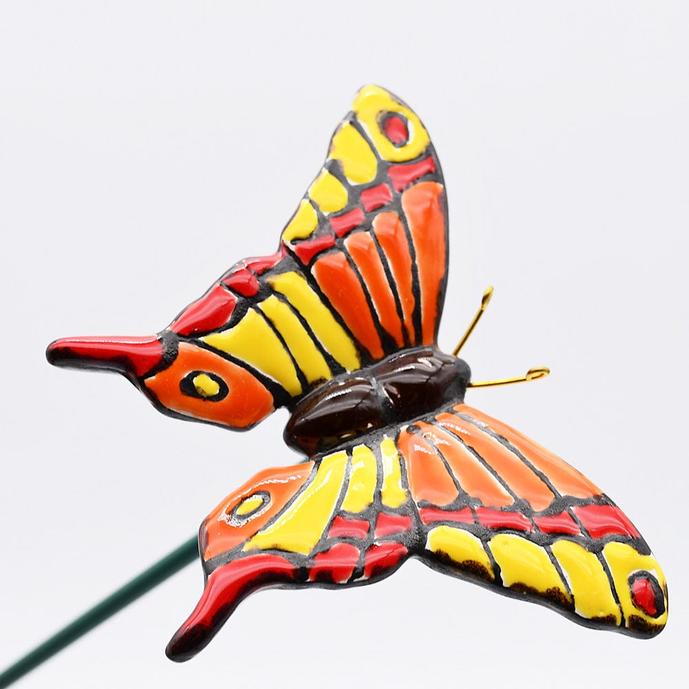 Coupe en céramique en forme de coquillage Fleurs en céramique Papillon 1