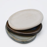 Cristal I Stoneware Serving Plater - White