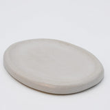 Cristal I Stoneware Serving Plater - White