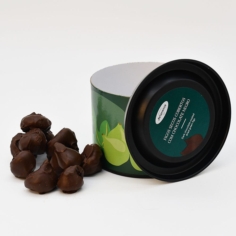 Dark Chocolate–Covered Dried Figs