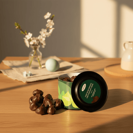 Dark Chocolate–Covered Dried Figs