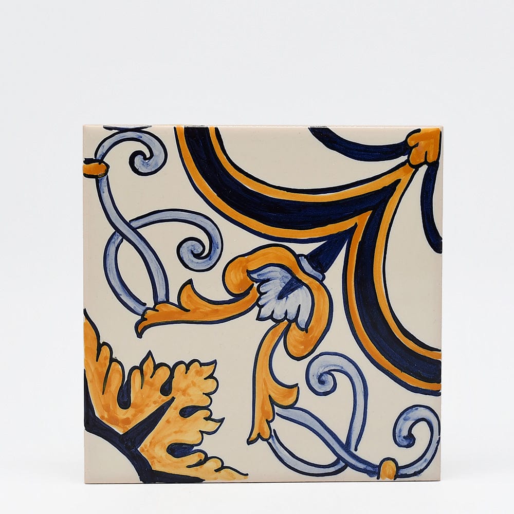 Decorative Panel of 4 azulejos 12X12'' - Pattern 14 of 30 – Luisa
