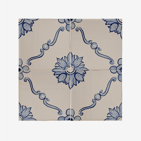 Decorative Panel of 4 azulejos 12X12''