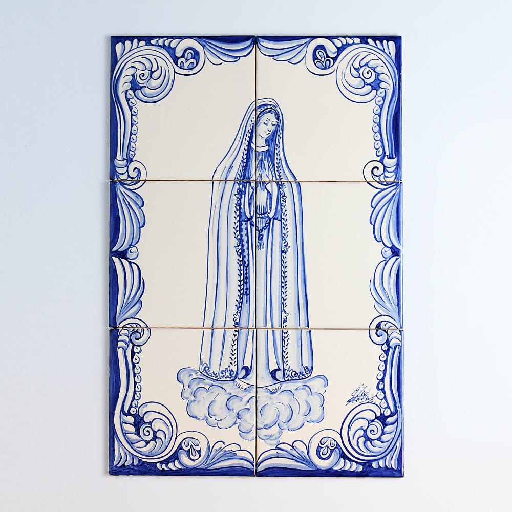 Decorative Panel of 6 azulejos - 18x12''