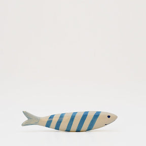 Decorative Smiling Sardine - Turquoise