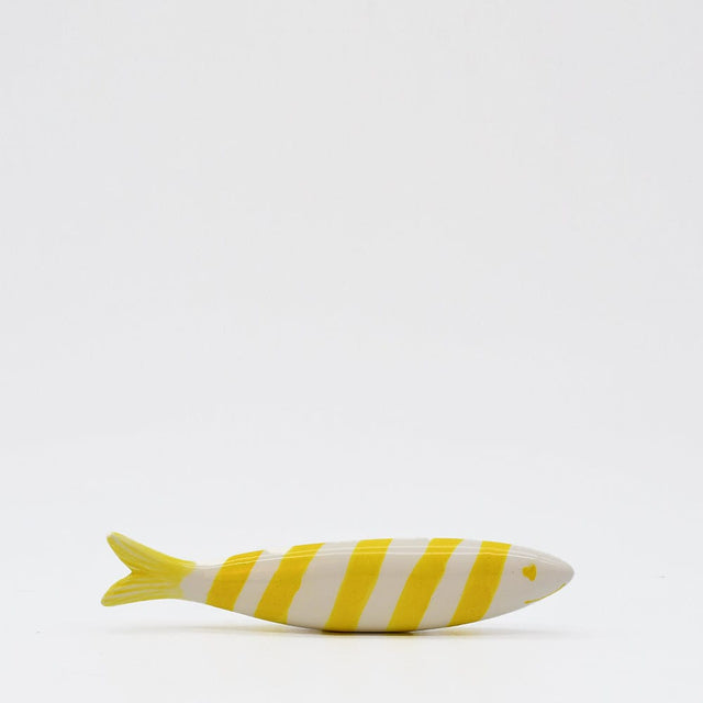 Decorative Smiling Sardine - Yellow