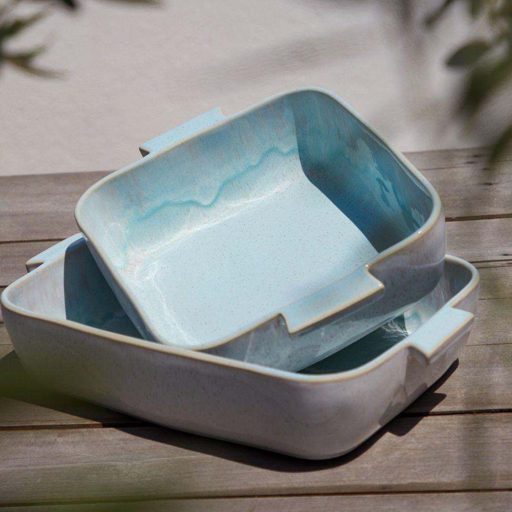 Eivissa I Fine Stoneware Baking Dish - Blue - Luisa Paixao | USA