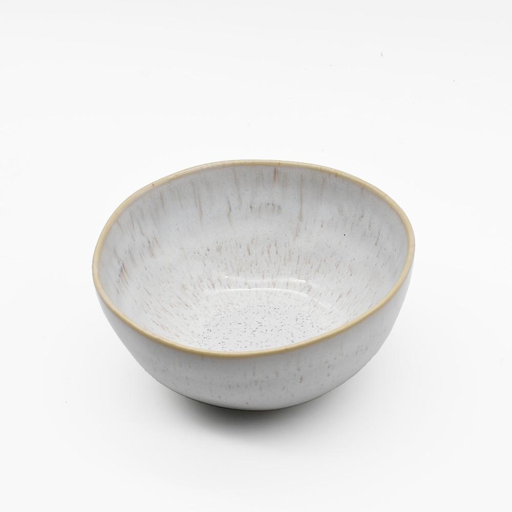 Eivissa I Fine Stoneware bowl 15cm - White - Luisa Paixao | USA