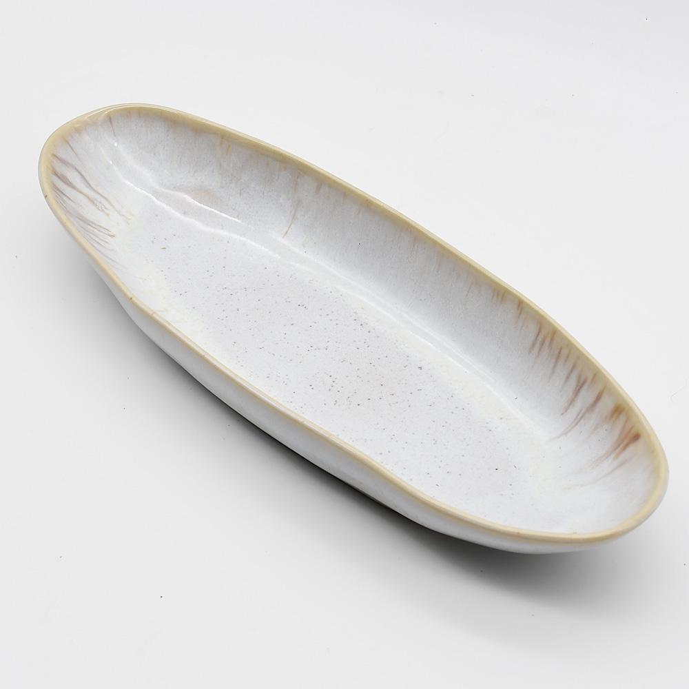 Eivissa I Fine Stoneware Dish - White - Luisa Paixao | USA