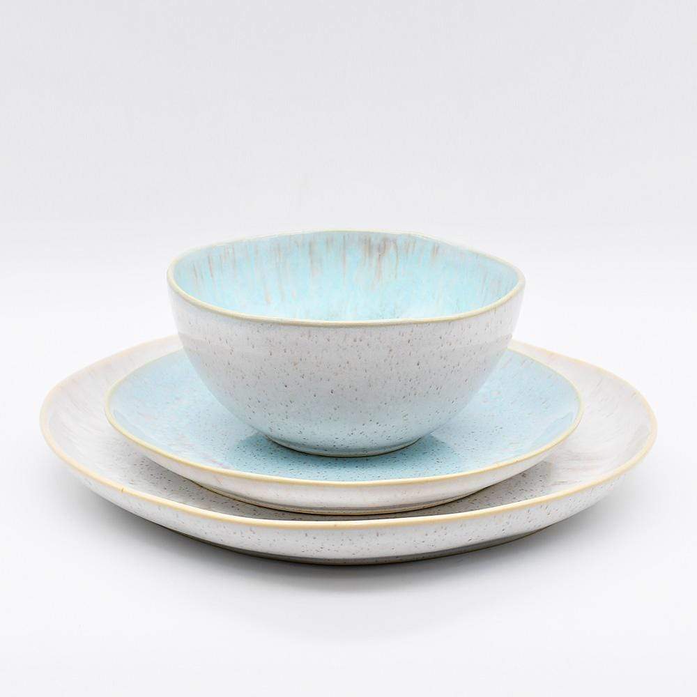 Eivissa I Fine stoneware Plate 28cm - Blue - Luisa Paixao | USA
