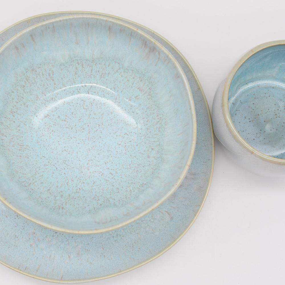 Eivissa I Fine stoneware Plate 28cm - Blue - Luisa Paixao | USA