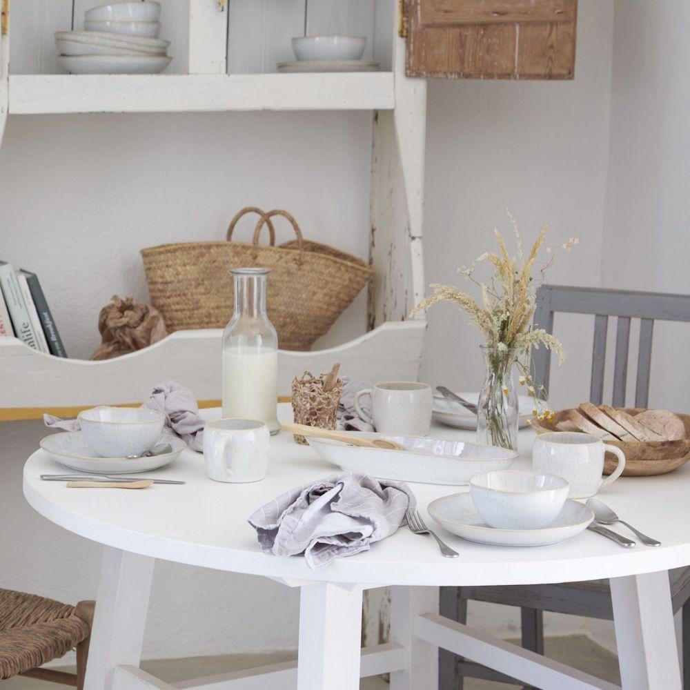 Eivissa I Large Bowl 6'' - White