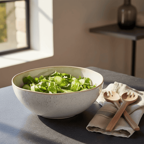 Eivissa I  Salad Bowl 10.6'' - White