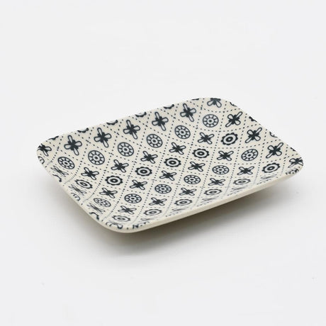 Elements I Stoneware Rectangular Plate