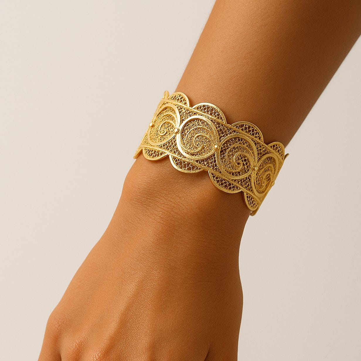 Escrava I Silver Filigree Bracelet – Luisa Paixao Portugal