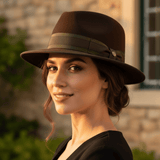 Fedora Hat - Brown