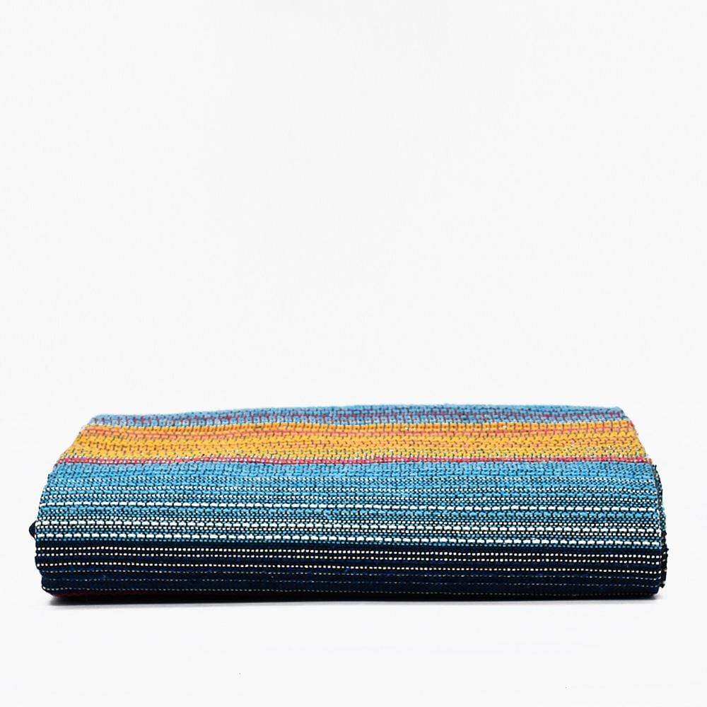Fine Cotton Carpet 83x59'' - Turquoise