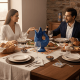 Fish-shaped Ceramic Pitcher - Blue