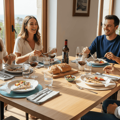 Fish-shaped Ceramic Soup Plate - Off-white