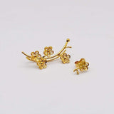 Flores I Silver earrings