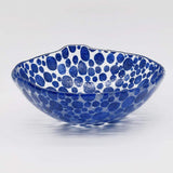 Fused Glass Bowl from Marinha Grande - 8''