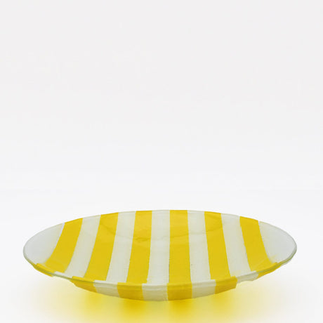 Fused Glass Platter from Marinha Grande - 11''