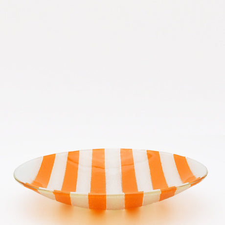 Fused Glass Platter from Marinha Grande - 11''