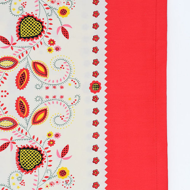 Galo I Cotton Tablecloth - Red