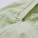 Gavroche linen Cap - Light Green