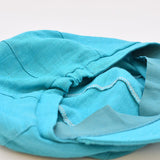 Gavroche linen Cap - Turquoise