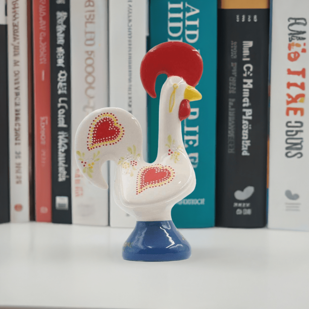 Genuine Barcelos Rooster - White