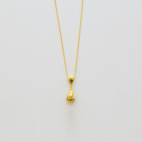 Gota de Luz I Gold-plated Silver Filigree Necklace