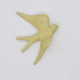 Grande hirondelle portugaise traditionnelle en céramique en 20 couleurs  Grandes hirondelle en céramique 15cm - 20 couleurs Jaune paille