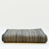 Handcrafted Mixed Fiber Rug – Grey