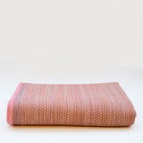 Handcrafted Mixed Fiber Rug – Pink