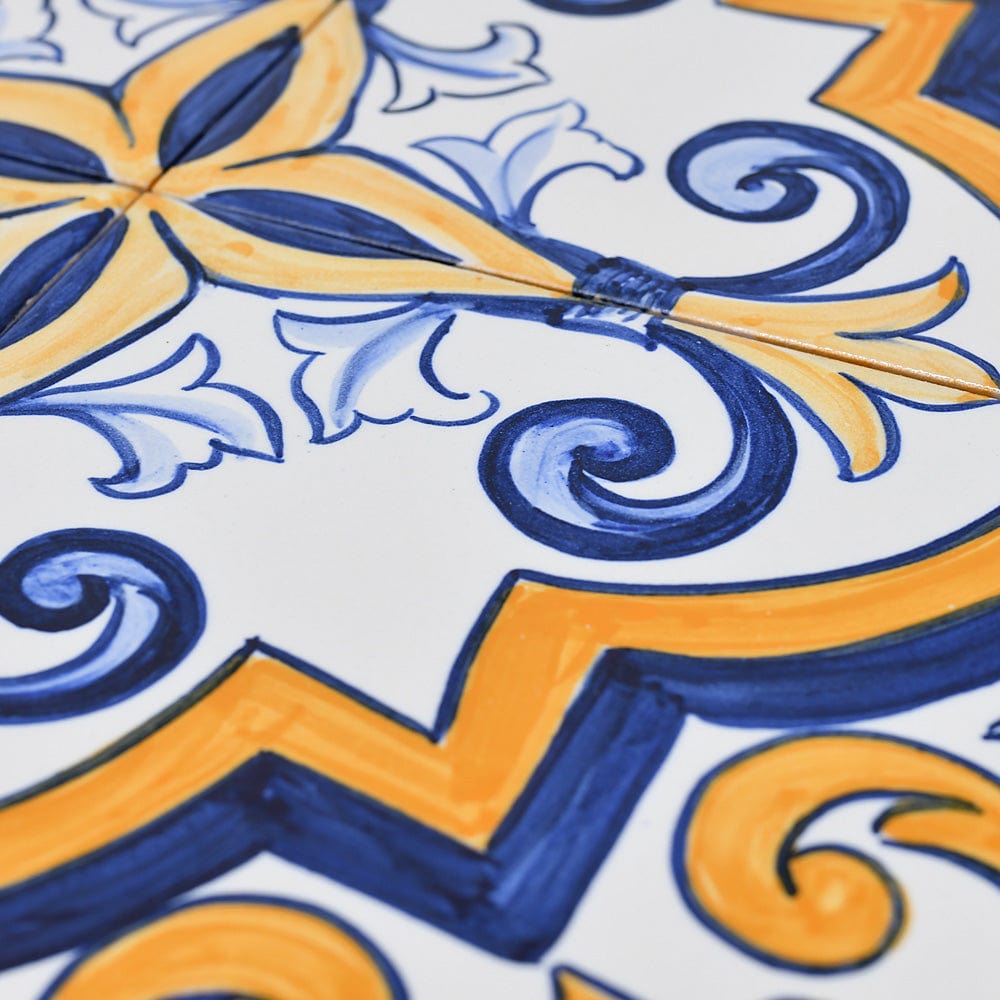 Joined Tile Panel of 4 azulejos 12X12''