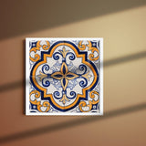 Joined Tile Panel of 4 azulejos 12X12''