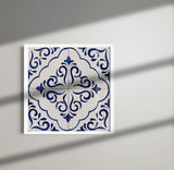 Joined Tile Panel of 4 azulejos 12X12''