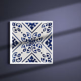 Joined Tile Panel of 4 azulejos 12X12''