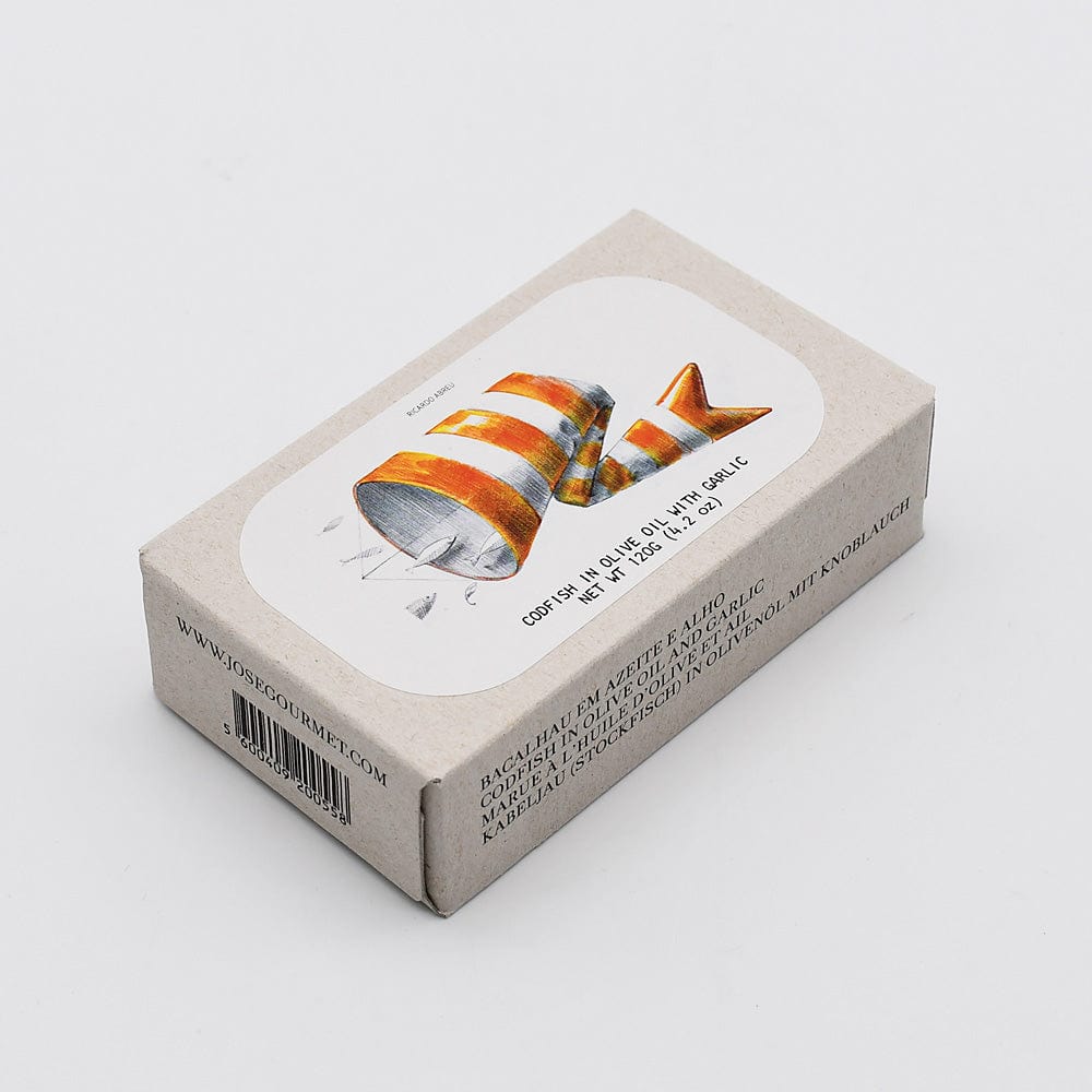 José Gourmet I Canned Codfish in olive oil with garlic