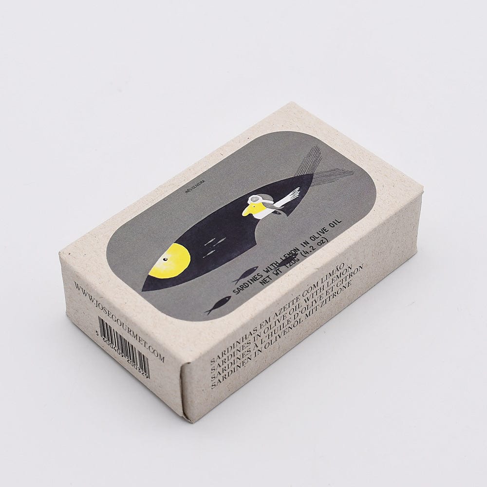 José Gourmet I Canned Sardines in olive oil with lemon