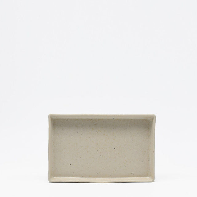 Lagoa I Small Rectangular Serving Dish - Beige