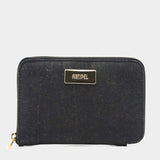Large Cork Wallet - Black