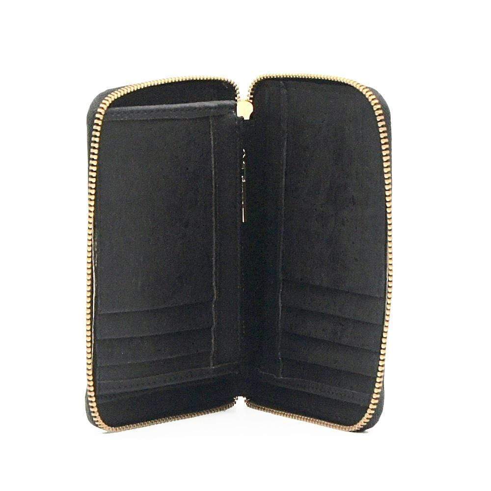 Large Cork Wallet - Black