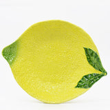 Lemon-shaped Ceramic Serving Dish