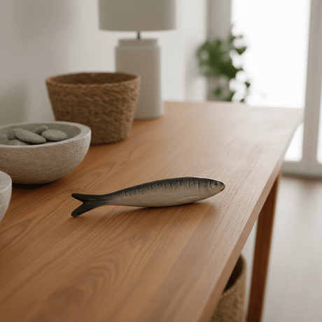 Lifelike Ceramic Sardine